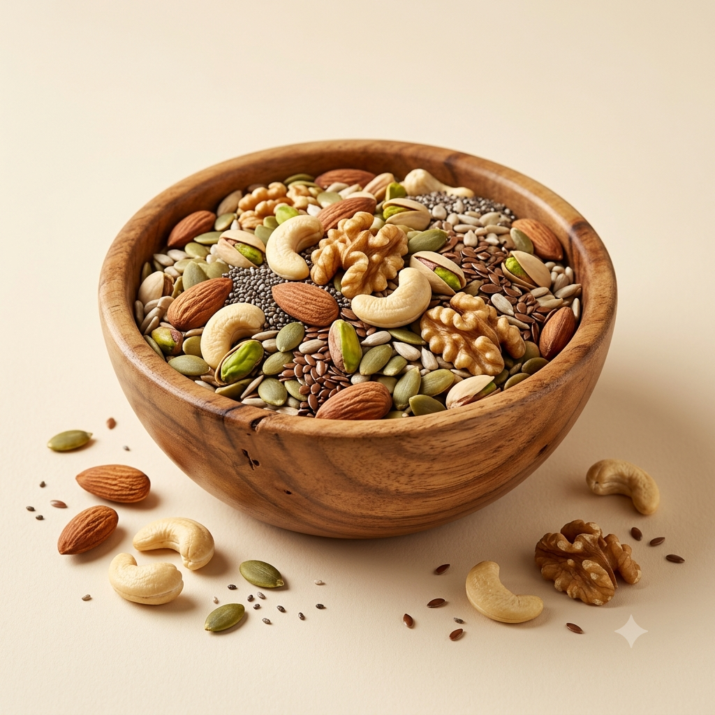 Dry Fruits, Nuts & Seeds
